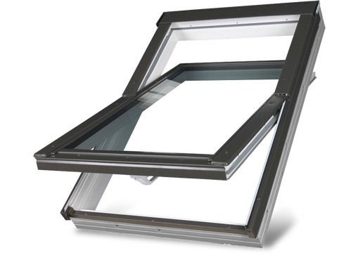 FAKRO Centre Pivot Window (White PVC | 660mm x 980mm) - Horizon Plastics Online