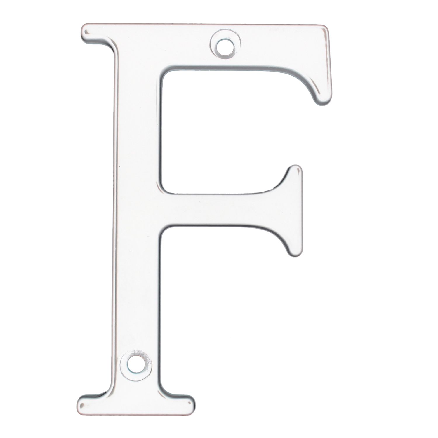Fab & Fix Door Letter ('F' | White) - Horizon Plastics Online