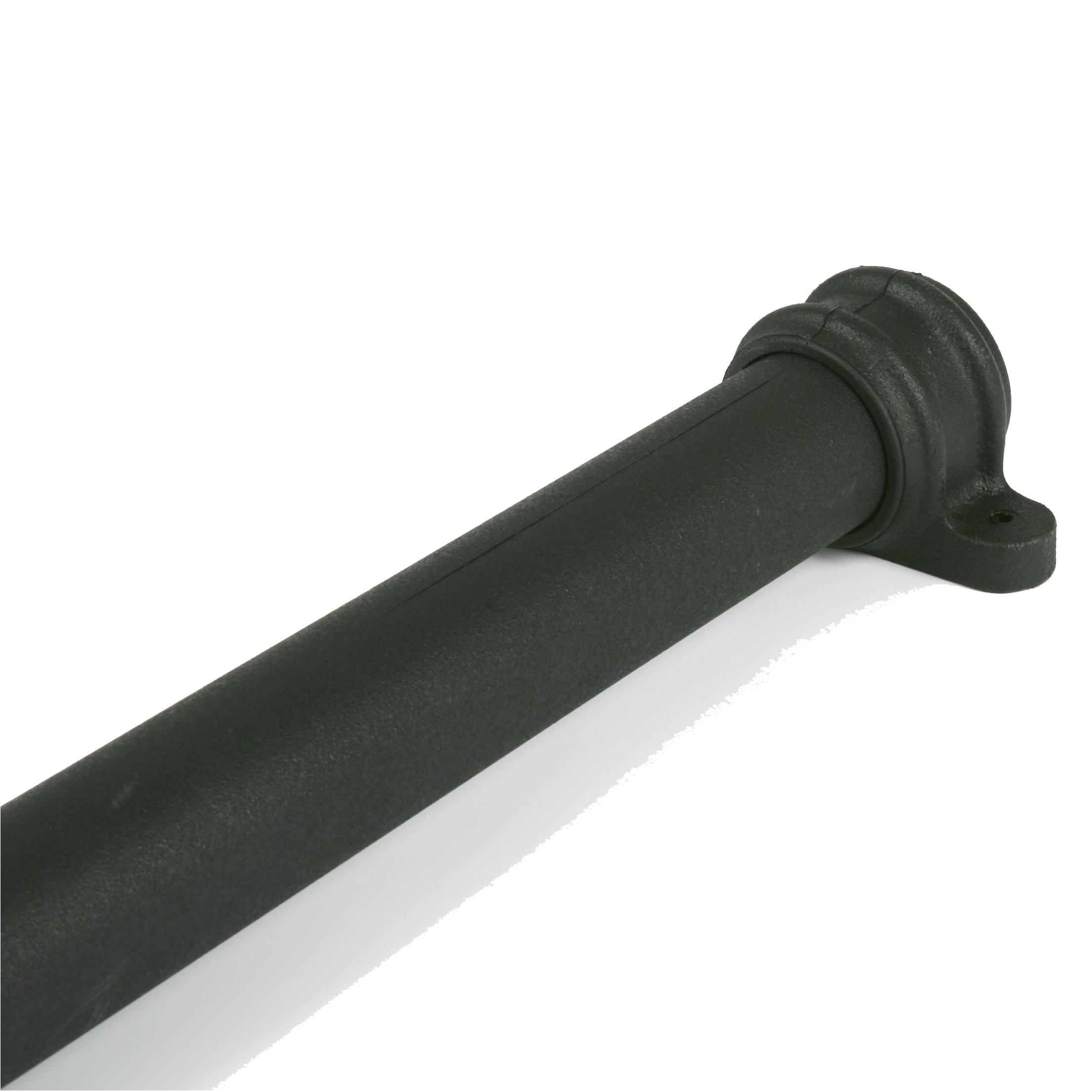 Round Socketed Pipe with Lugs (1.8m | Cast Iron Effect) - Horizon Plastics Online