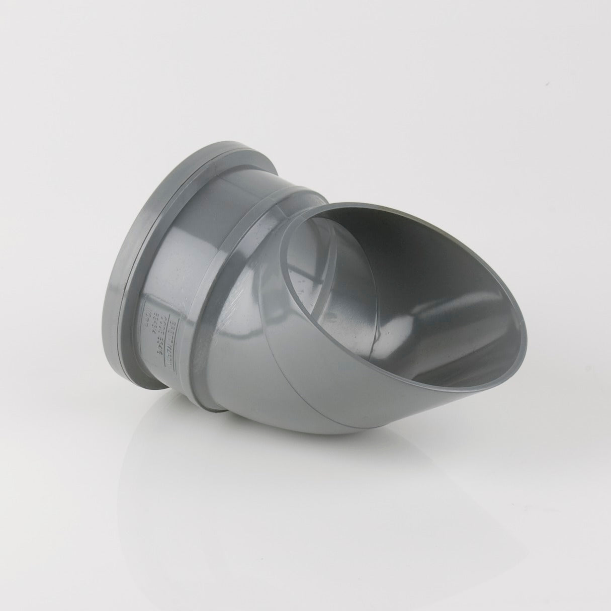 112&frac12;&deg; Industrial Shoe (Grey) - Horizon Plastics Online