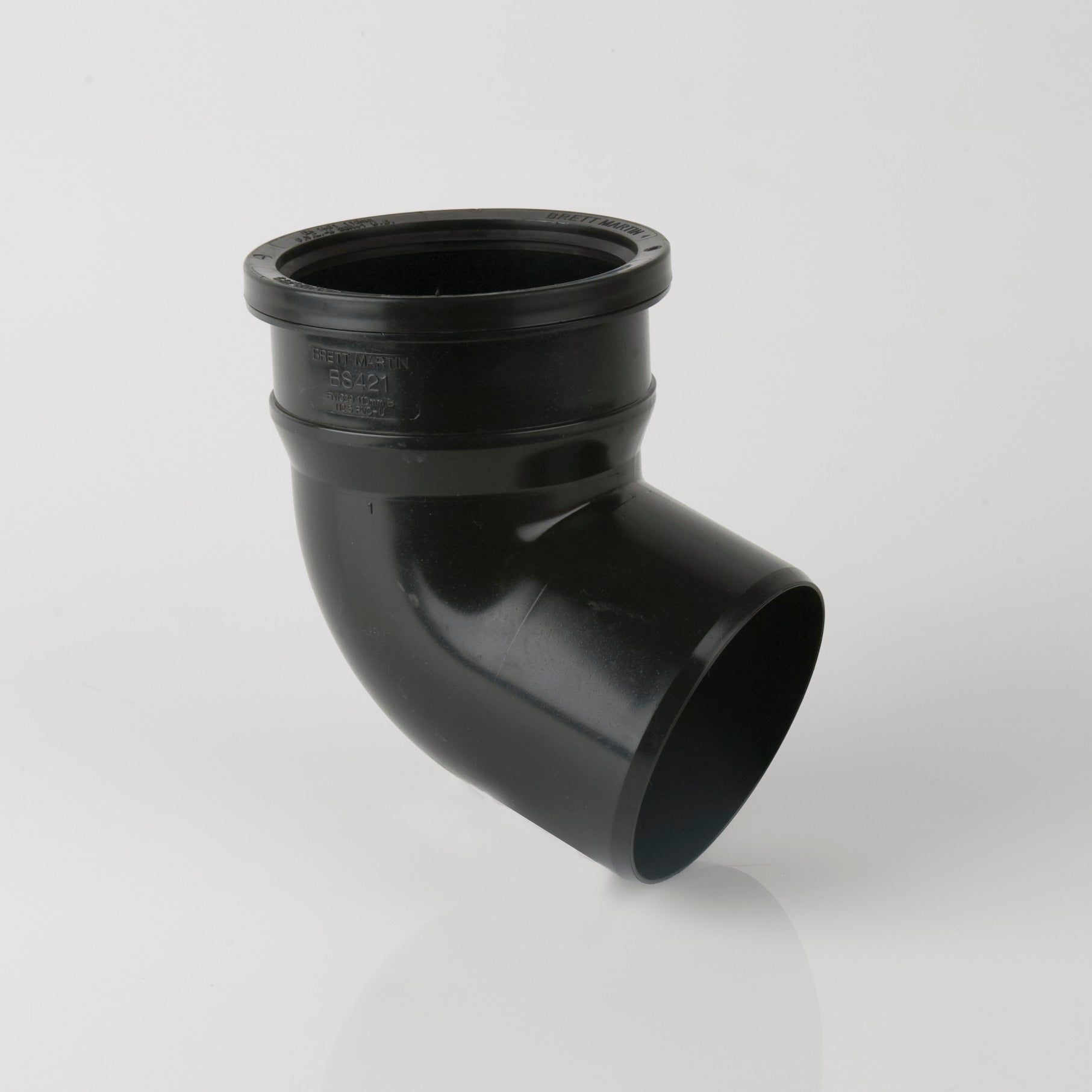 112&frac12;&deg; Industrial Offset Bend (Black) - Horizon Plastics Online