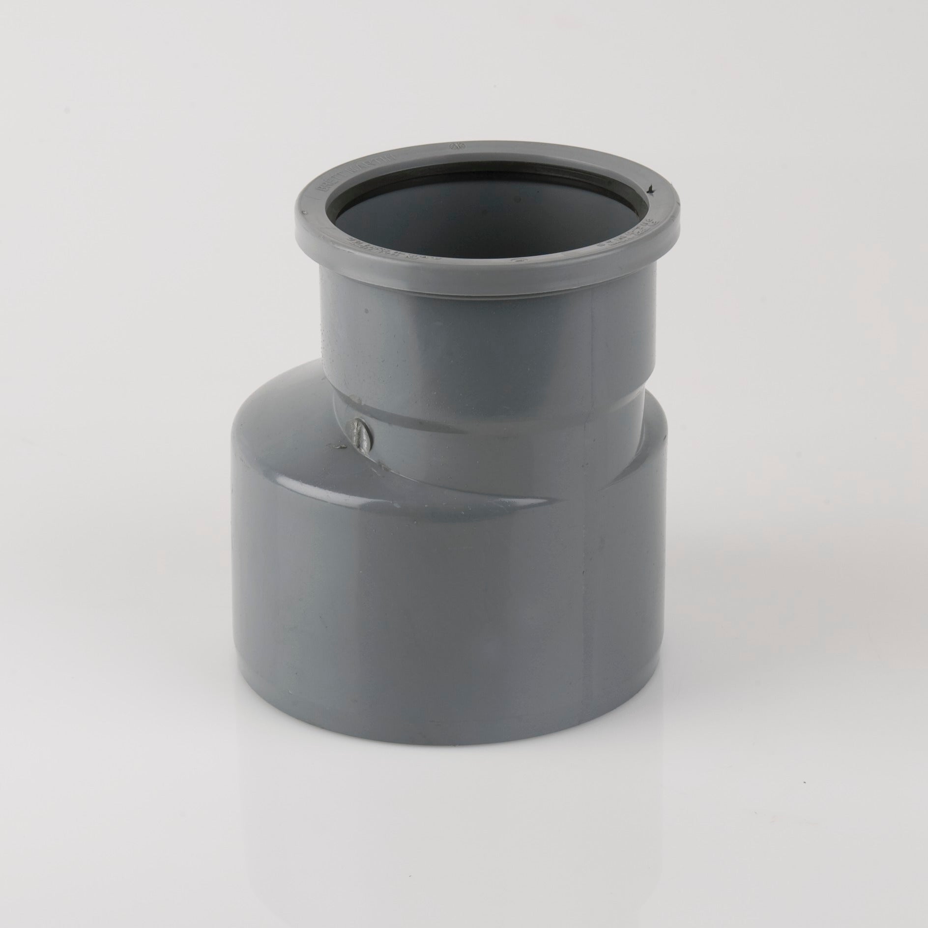 160mm Drain Connector (Grey) - Horizon Plastics Online