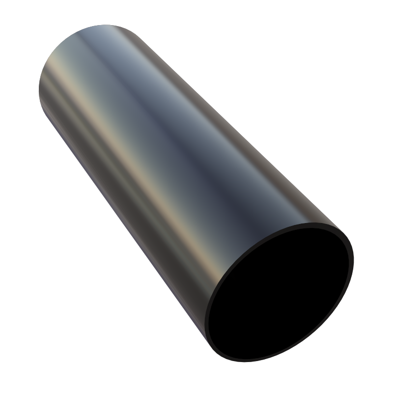 Round Downpipe (4m | Black) - Horizon Plastics Online