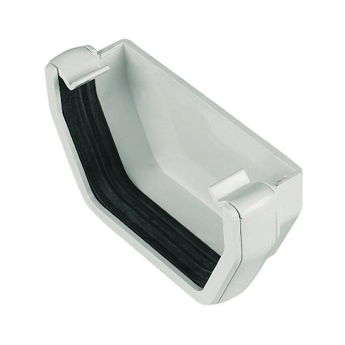 Square External Stopend (White)