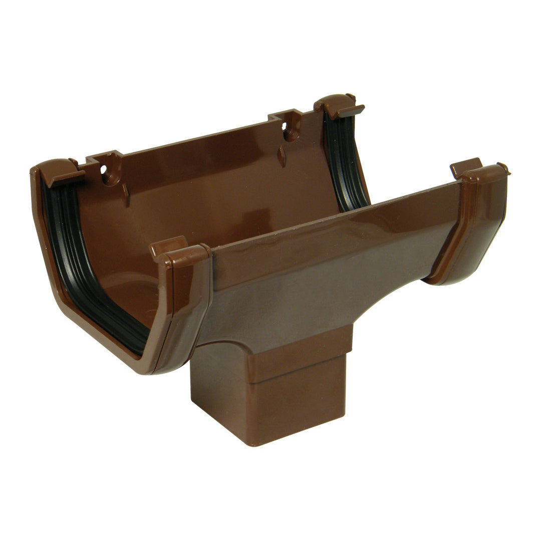 Square Running Outlet (Leather Brown)