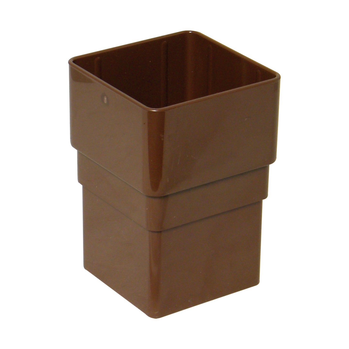 Square Pipe Socket (Leather Brown)