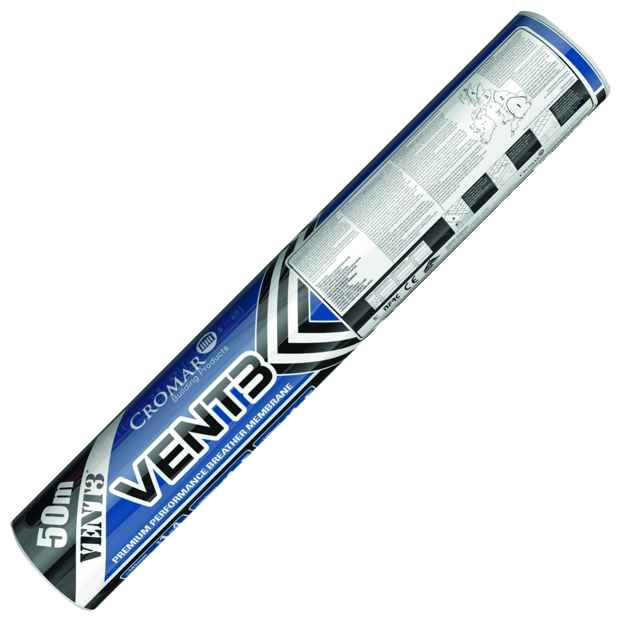 Vent3® Premium Performance Breather Membrane (135gsm | 1.5m x 50m) - Horizon Plastics Online