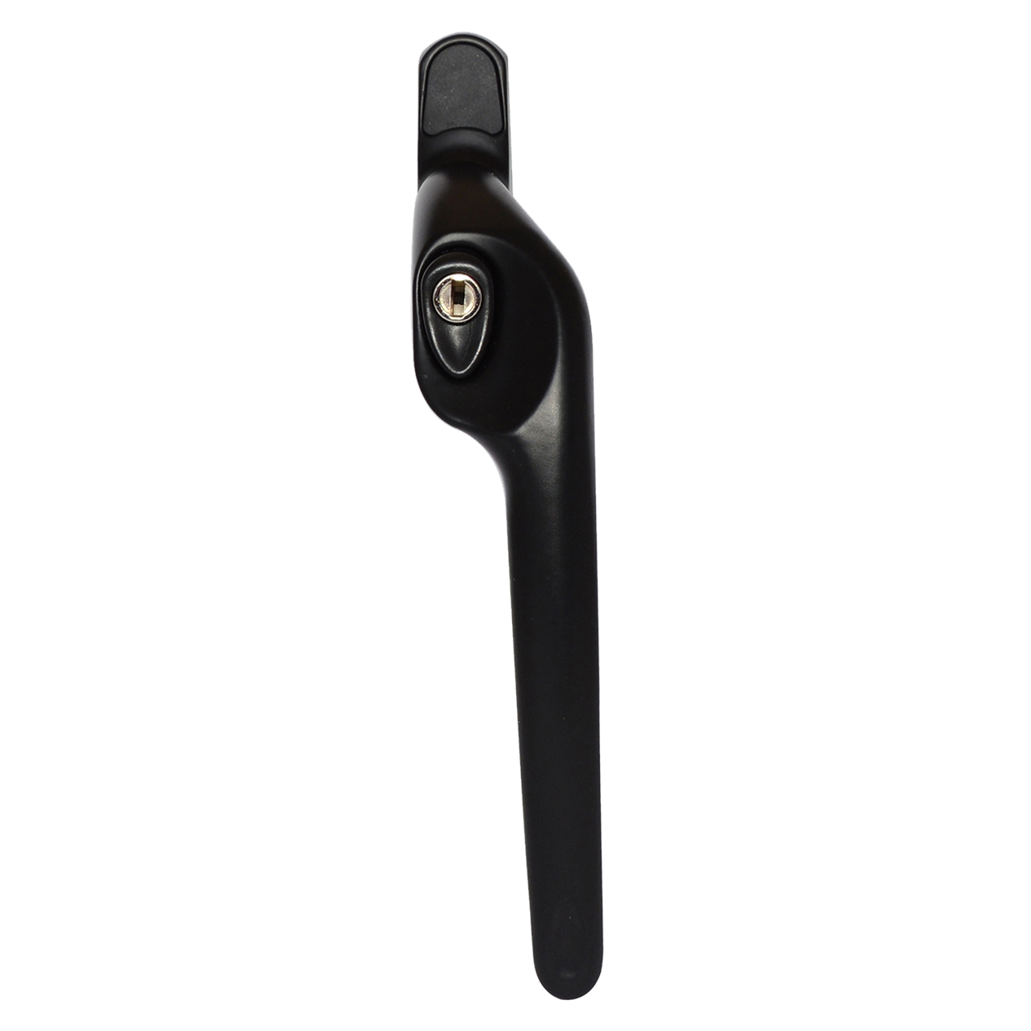 30mm Maxim Offset RH Locking Window Handle (Black) - Horizon Plastics Online