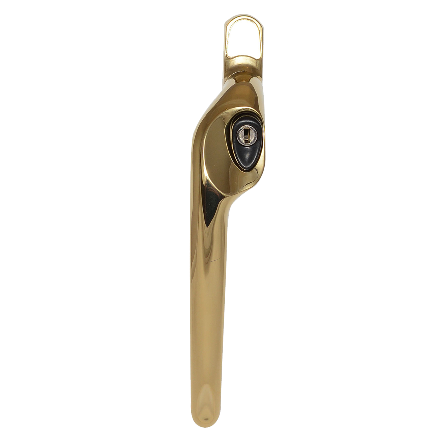 40mm Maxim Offset LH Locking Window Handle (Hardex Gold) - Horizon Plastics Online